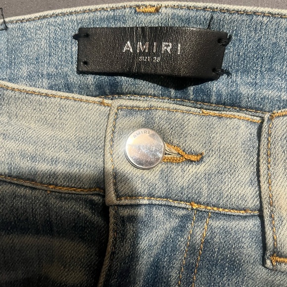 Amiri jeans for sale sz 28 classic denim - Picture 4 of 7